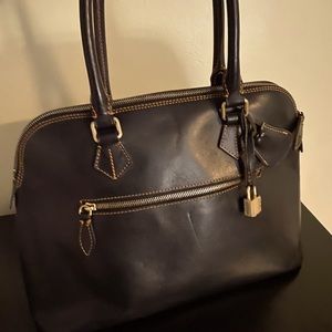 Dooney and Bourke brown leather handbag